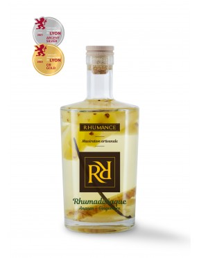 rhum arrangé Rhumadisiaque (Ananas Victoria - gingembre bio)